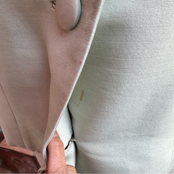 Vintage ‘60s Russells Jackie O’s Style Mock Neck Lined Jacket Size M Flaws - Picture 5 of 11